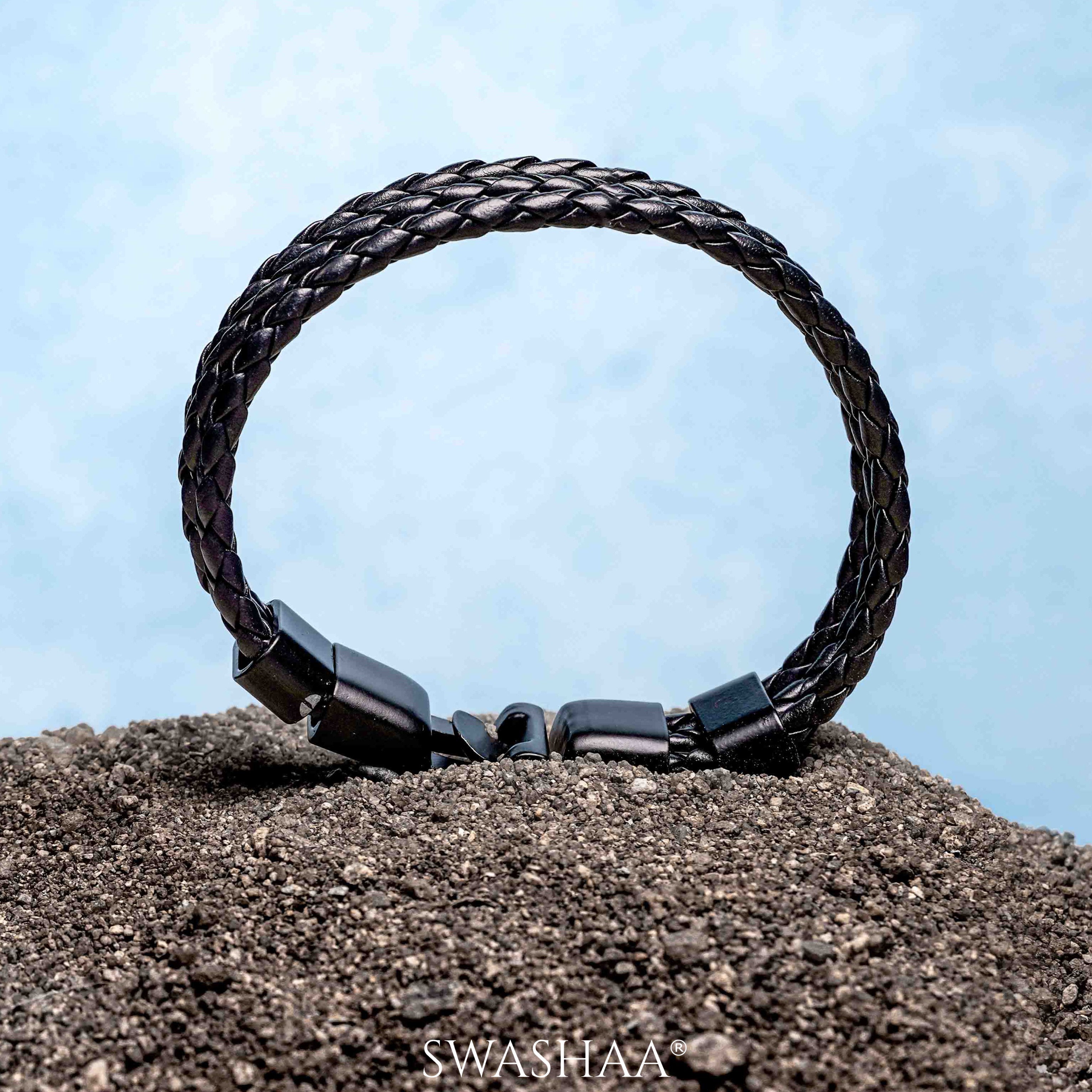 Men's Leather Bracelets – Swashaa