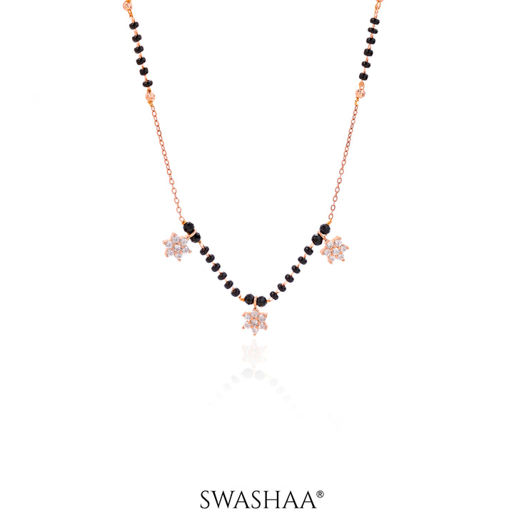 Aadhya Rosegold Plated Mangalsutra