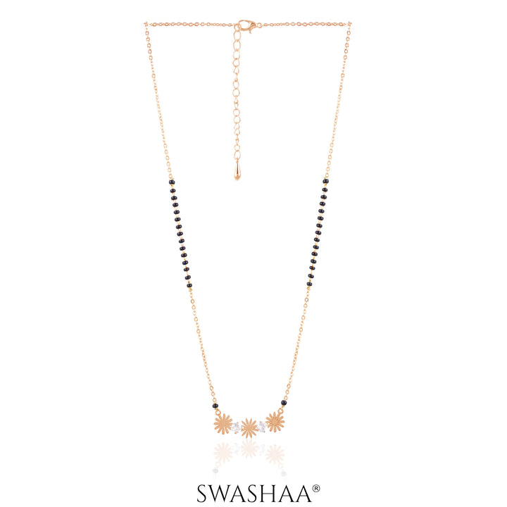 Ahaya Rosegold Plated Mangalsutra