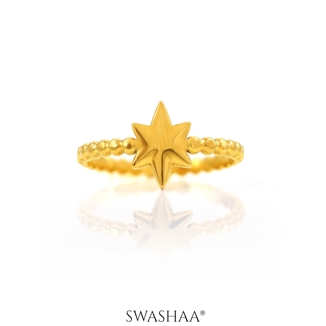 Alessio 18K Gold Plated Ring