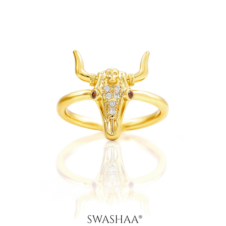 Antlers 18K Gold Plated Ring