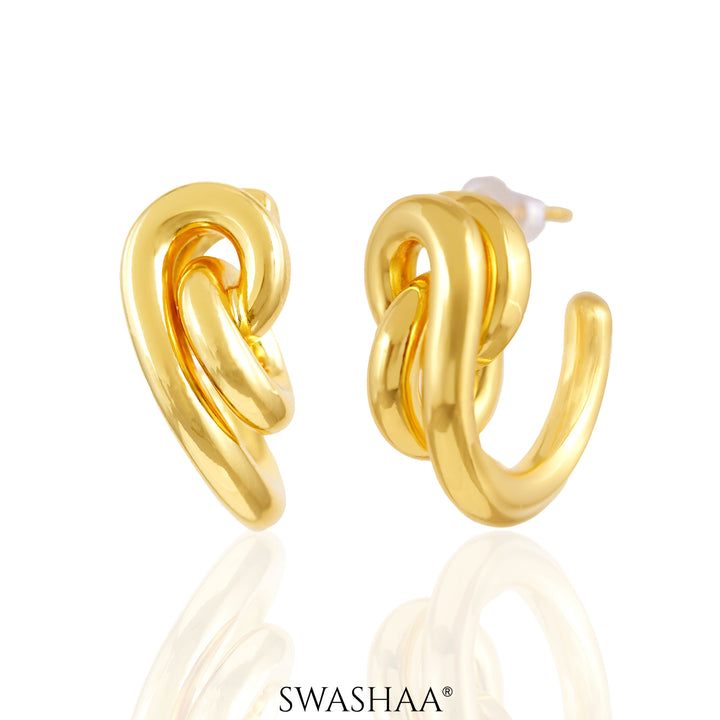 Ariadne 18K Gold Plated Earrings