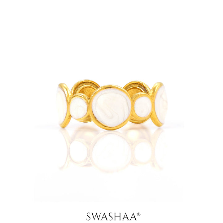 Arin 18K Gold Plated Ring