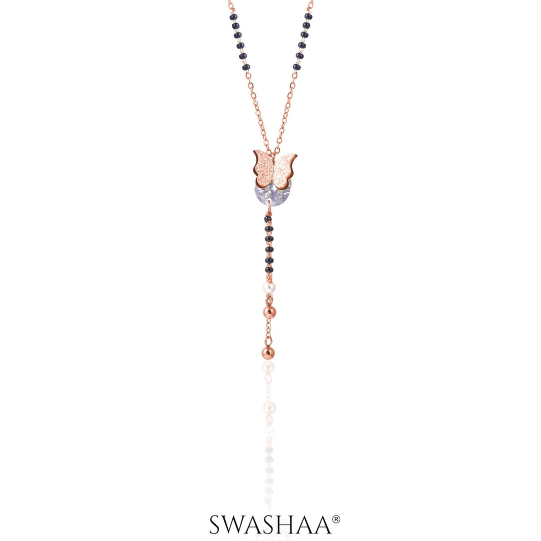 Armani Rosegold Plated Mangalsutra