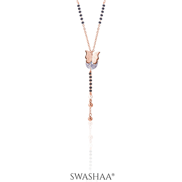 Armani Rosegold Plated Mangalsutra