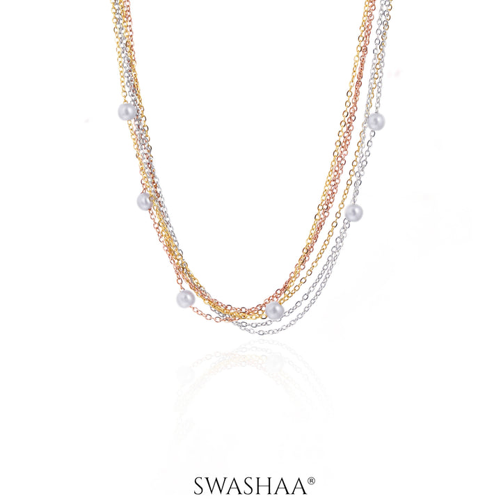 Arohi Pearl Chain Necklace