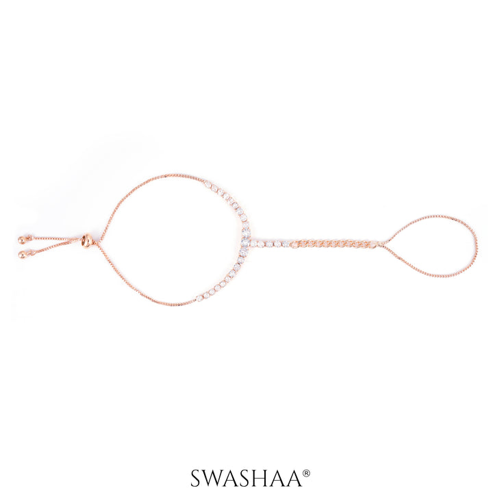 Ashna Rosegold  Plated Slave Bracelet