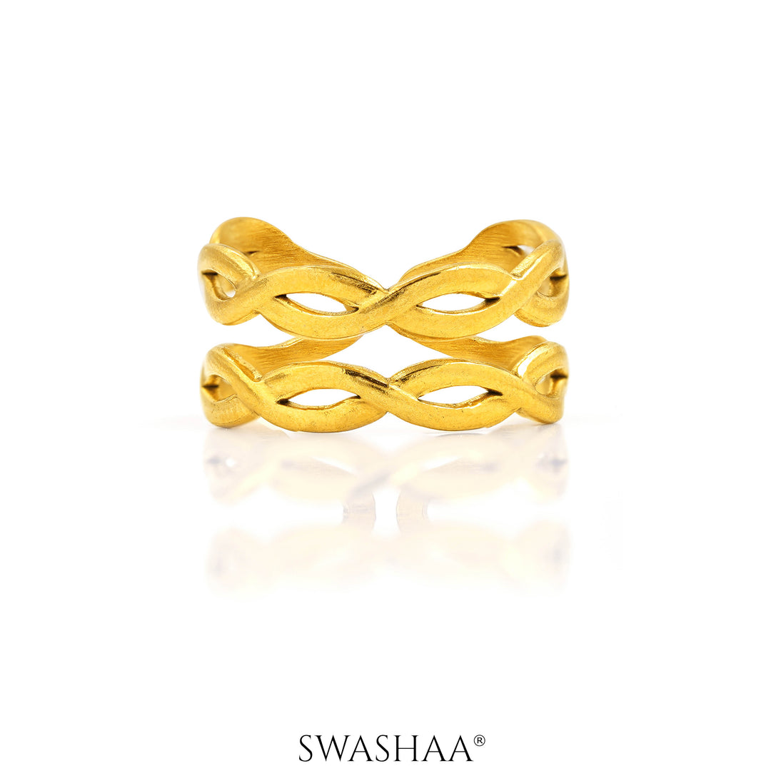 Ayla 18K Gold Plated Ring