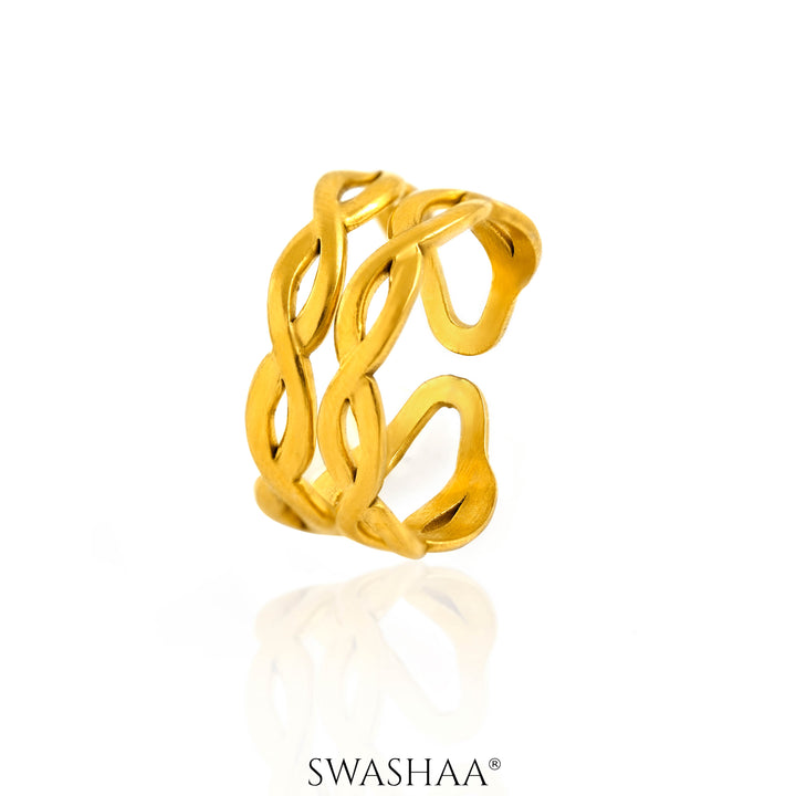 Ayla 18K Gold Plated Ring