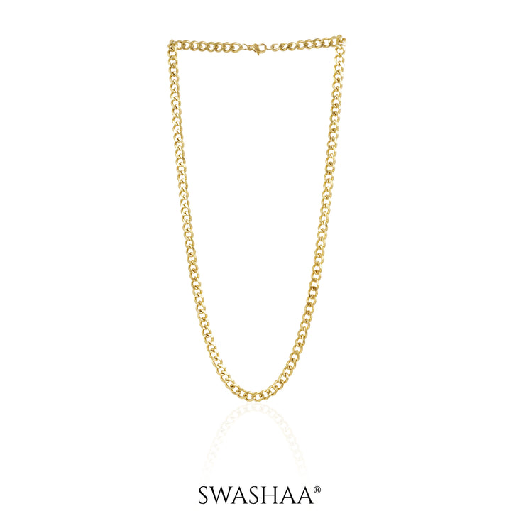 Bieber 18K Gold Plated Chain