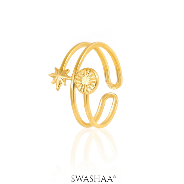 Bodhi 18K Gold Plated Ring