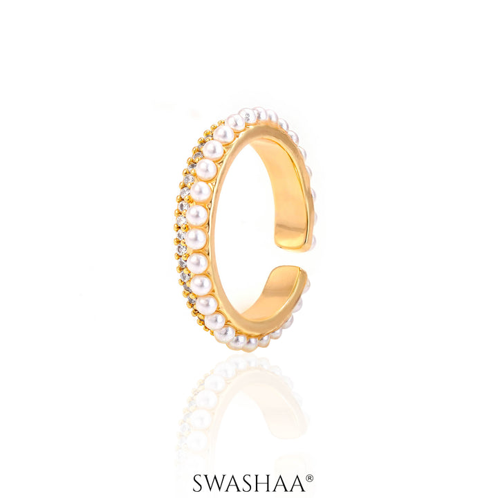 Daarsha 14K Gold Plated Ring