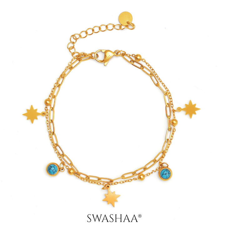 Daaya Star 18K Gold Plated Bracelet