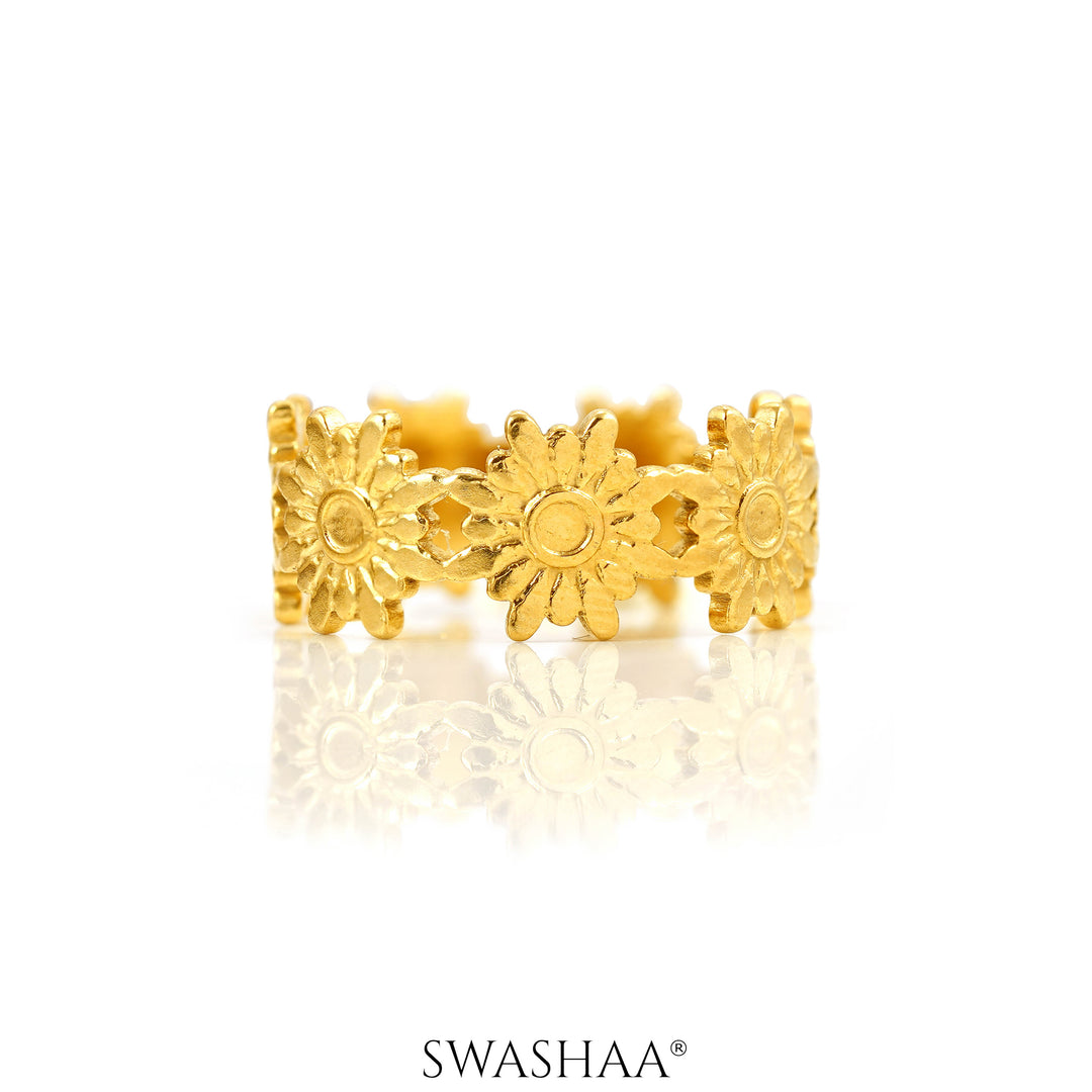 Debra 18K Gold Plated Ring