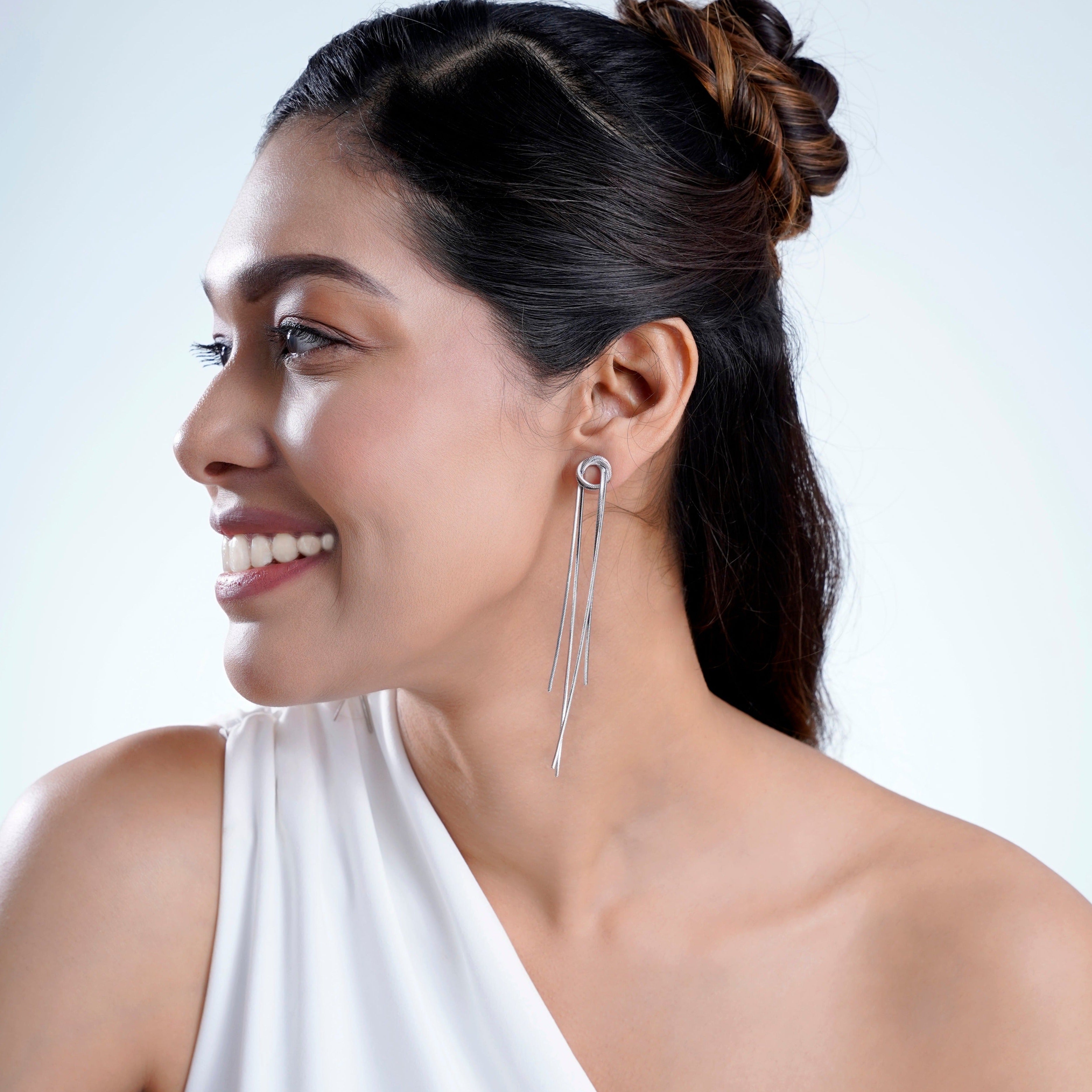 Silk thread Earrings updated their... - Silk thread Earrings