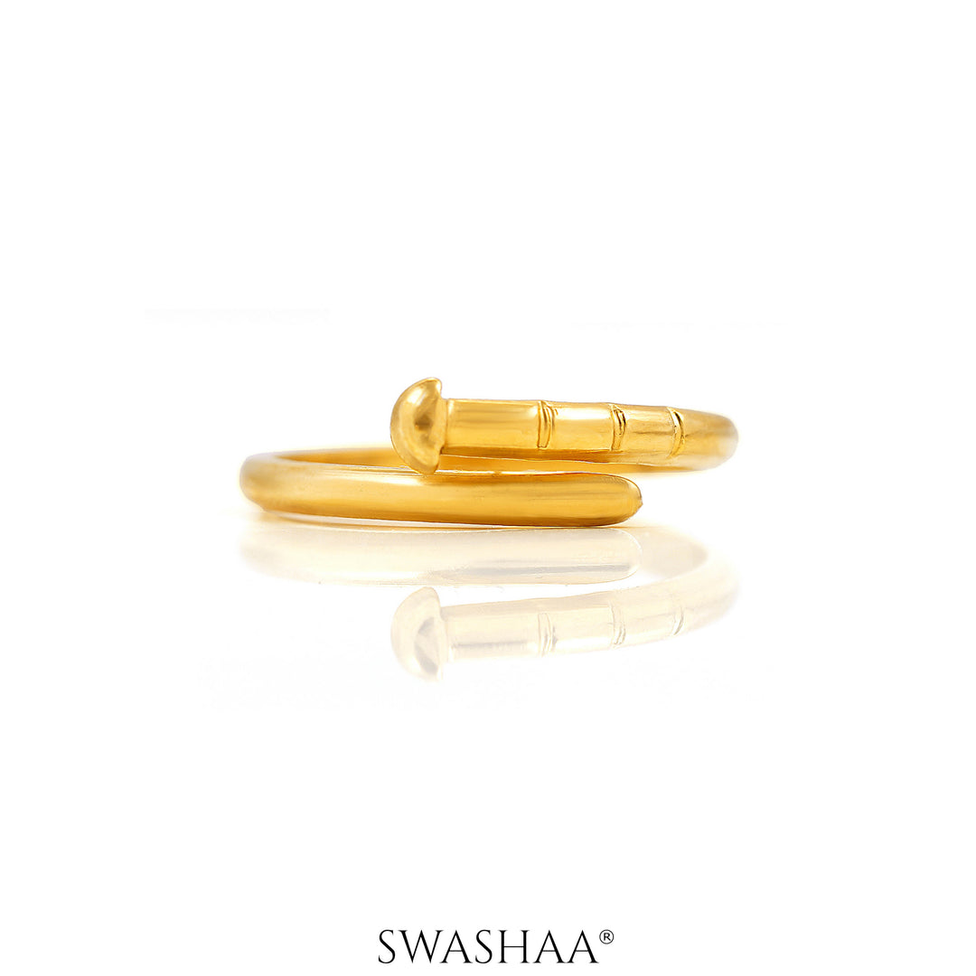 Estee 18K Gold Plated Ring