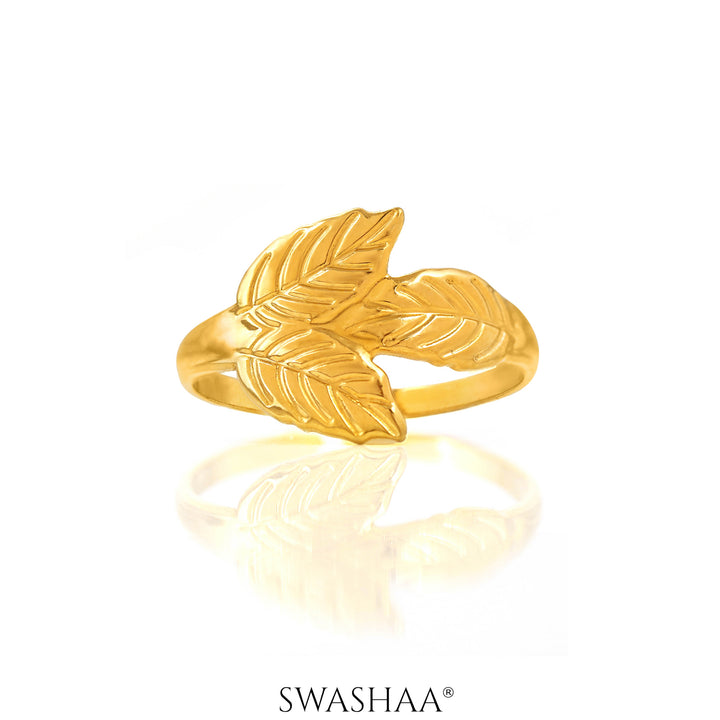 Flossie 18K Gold Plated Ring