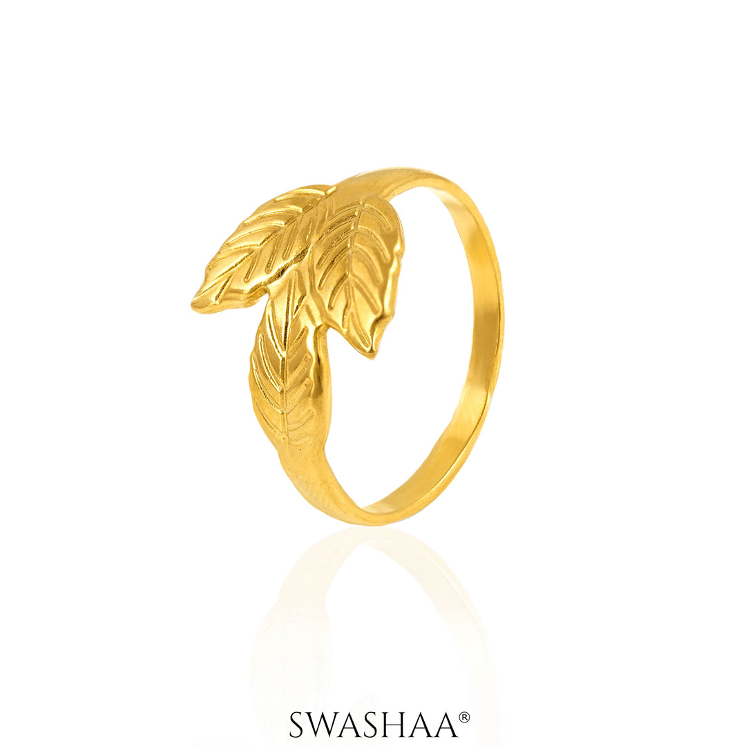 Flossie 18K Gold Plated Ring