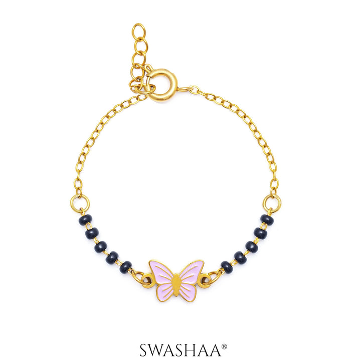 Flutter Grace 18K Gold Plated Kid's Nazariya Bracelet