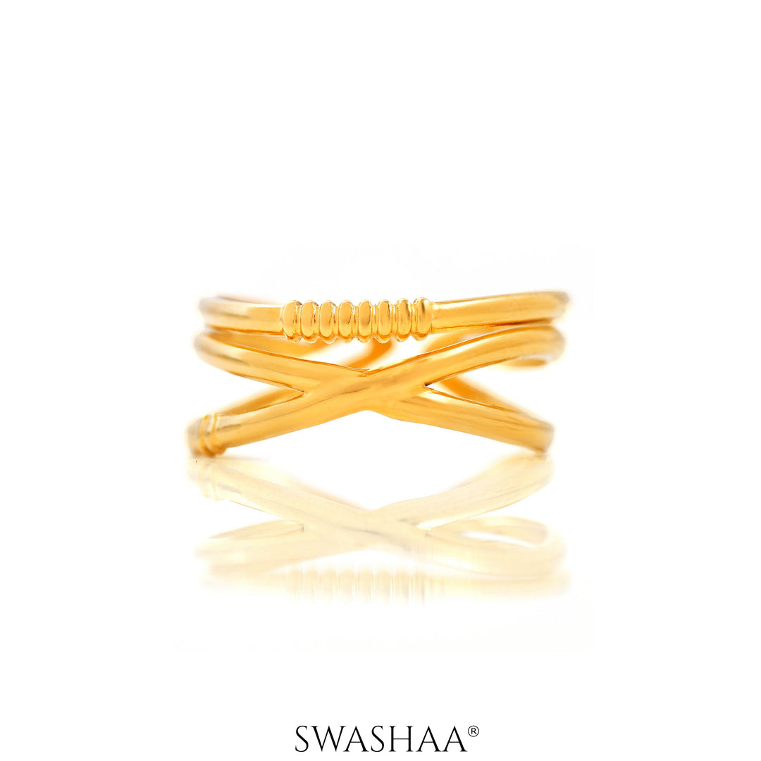 Gargi 18K Gold Plated Ring