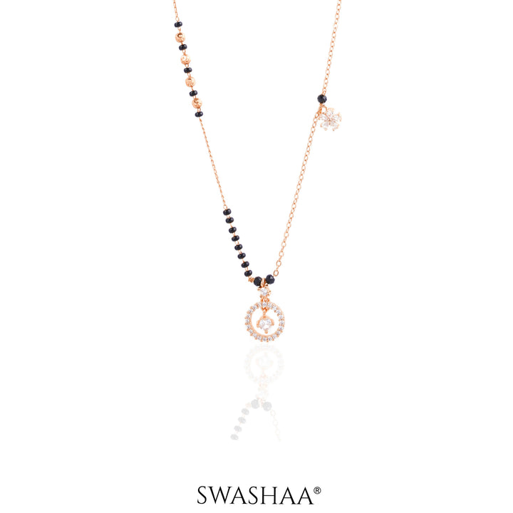 Geneva Rosegold Plated Mangalsutra