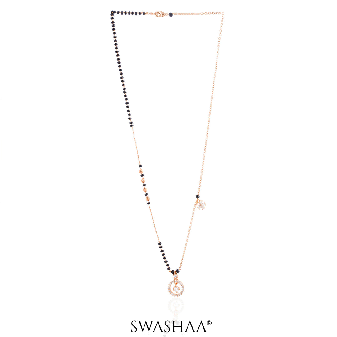 Geneva Rosegold Plated Mangalsutra