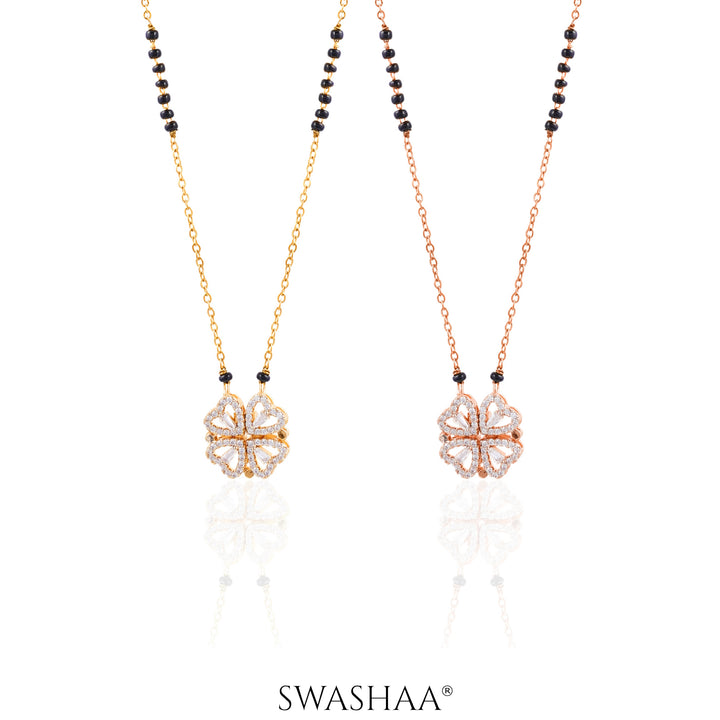 Gleaming Clover Mangalsutra