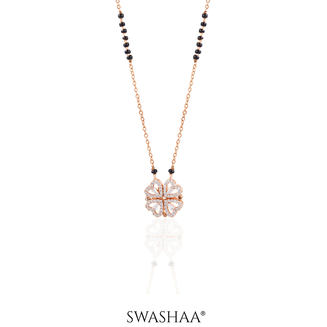 Gleaming Clover Mangalsutra