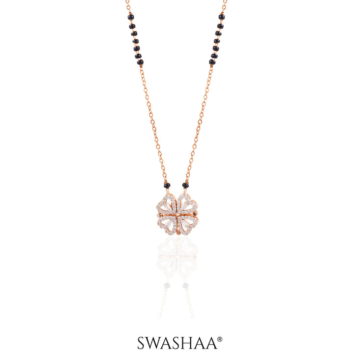 Gleaming Clover Mangalsutra