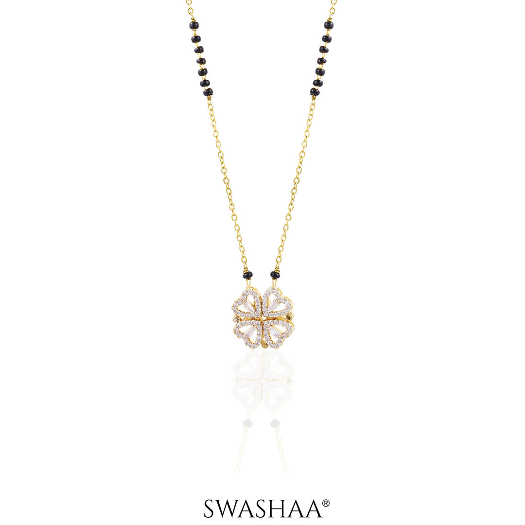 Gleaming Clover Mangalsutra