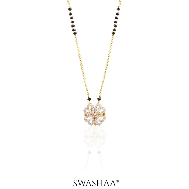 Gleaming Clover Mangalsutra