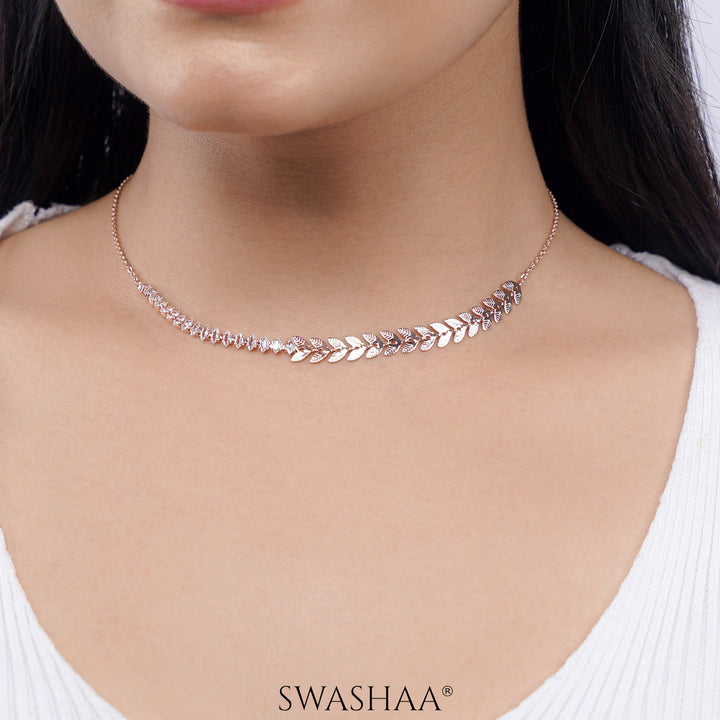 Imperia Rosegold Plated Choker