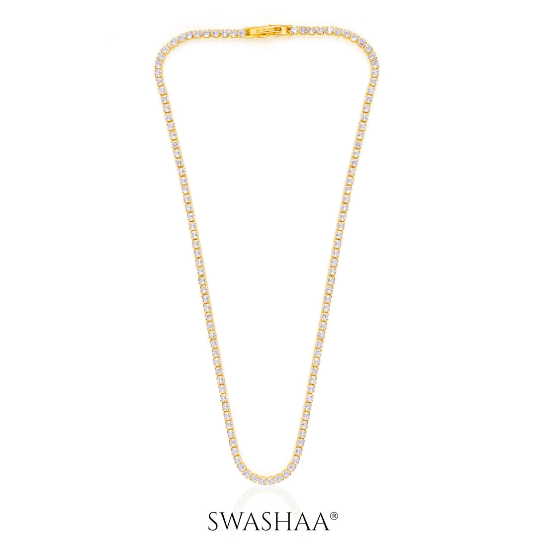 Infinite Shine 18K Gold Plated Necklace