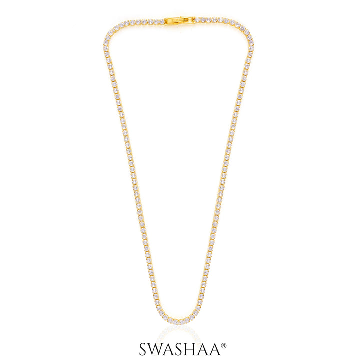 Infinite Shine 18K Gold Plated Necklace