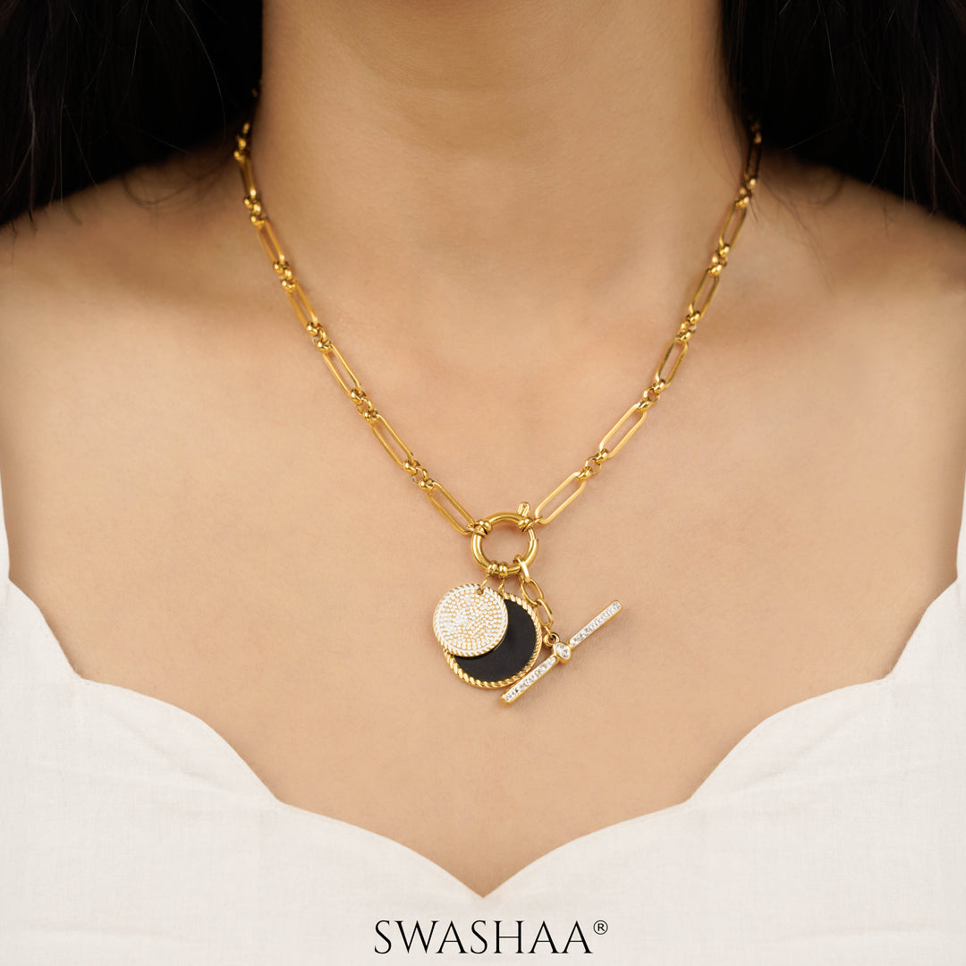 Innaa Charms 18K Gold Plated Necklace