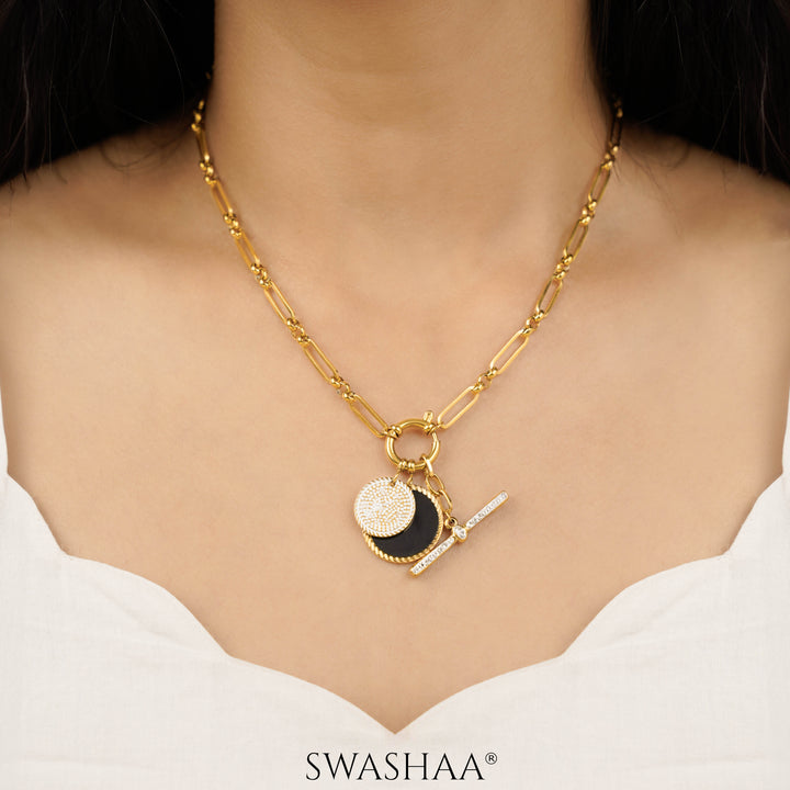 Innaa Charms 18K Gold Plated Necklace