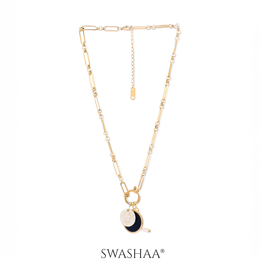 Innaa Charms 18K Gold Plated Necklace