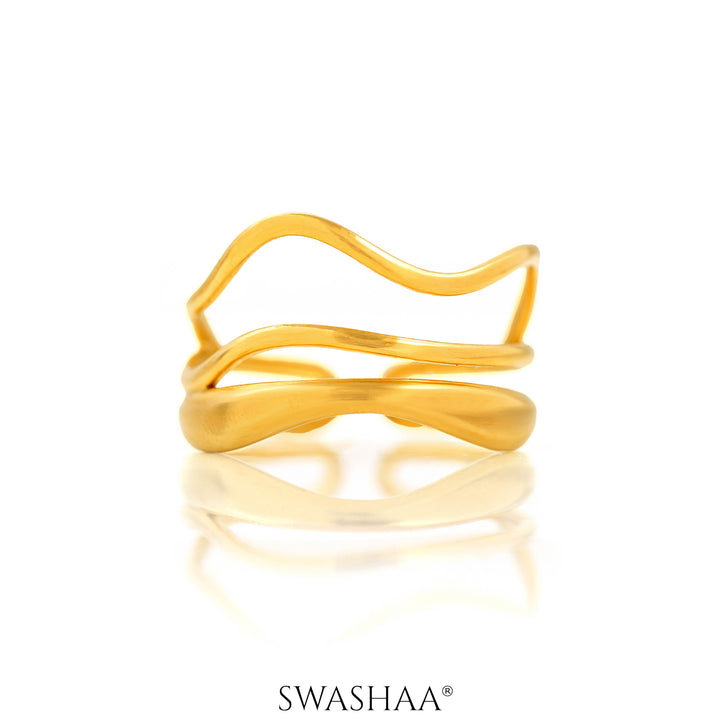 Irish 18K Gold Plated Ring