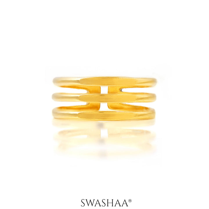 Irya 18K Gold Plated Ring