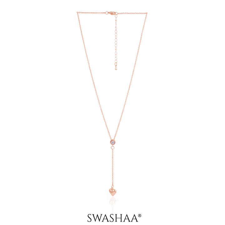 Isabella Rosegold Plated Necklace