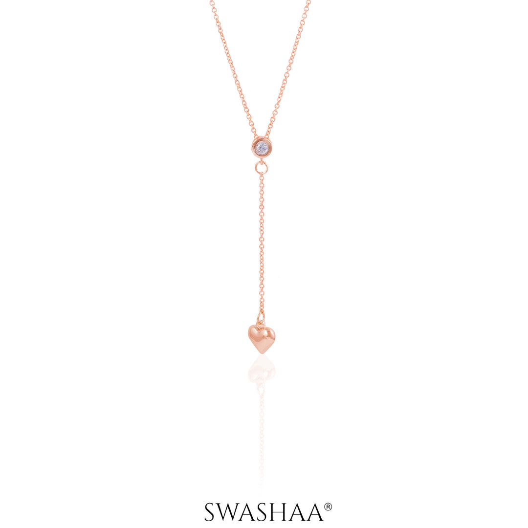 Isabella Rosegold Plated Necklace