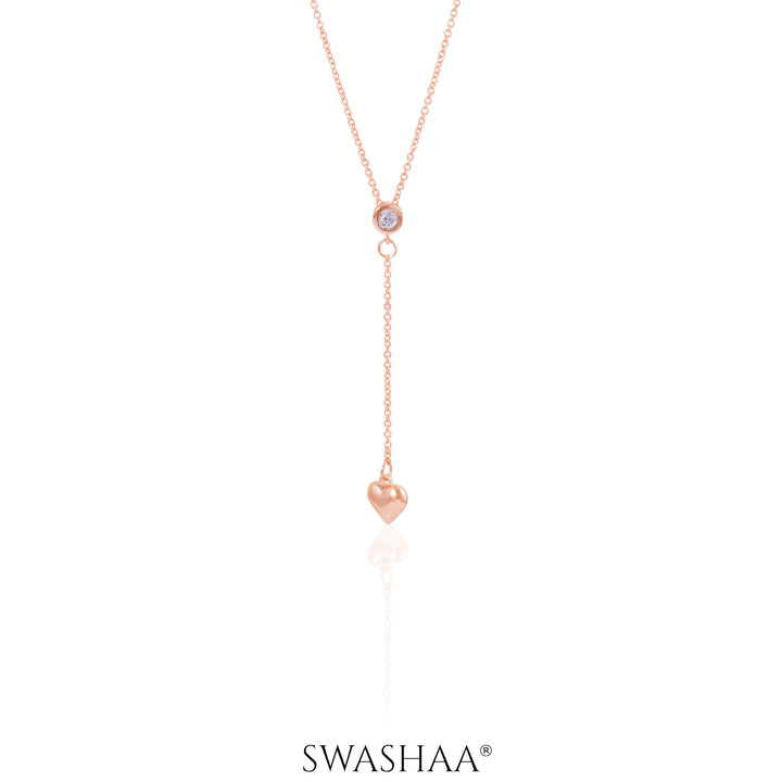 Isabella Rosegold Plated Necklace