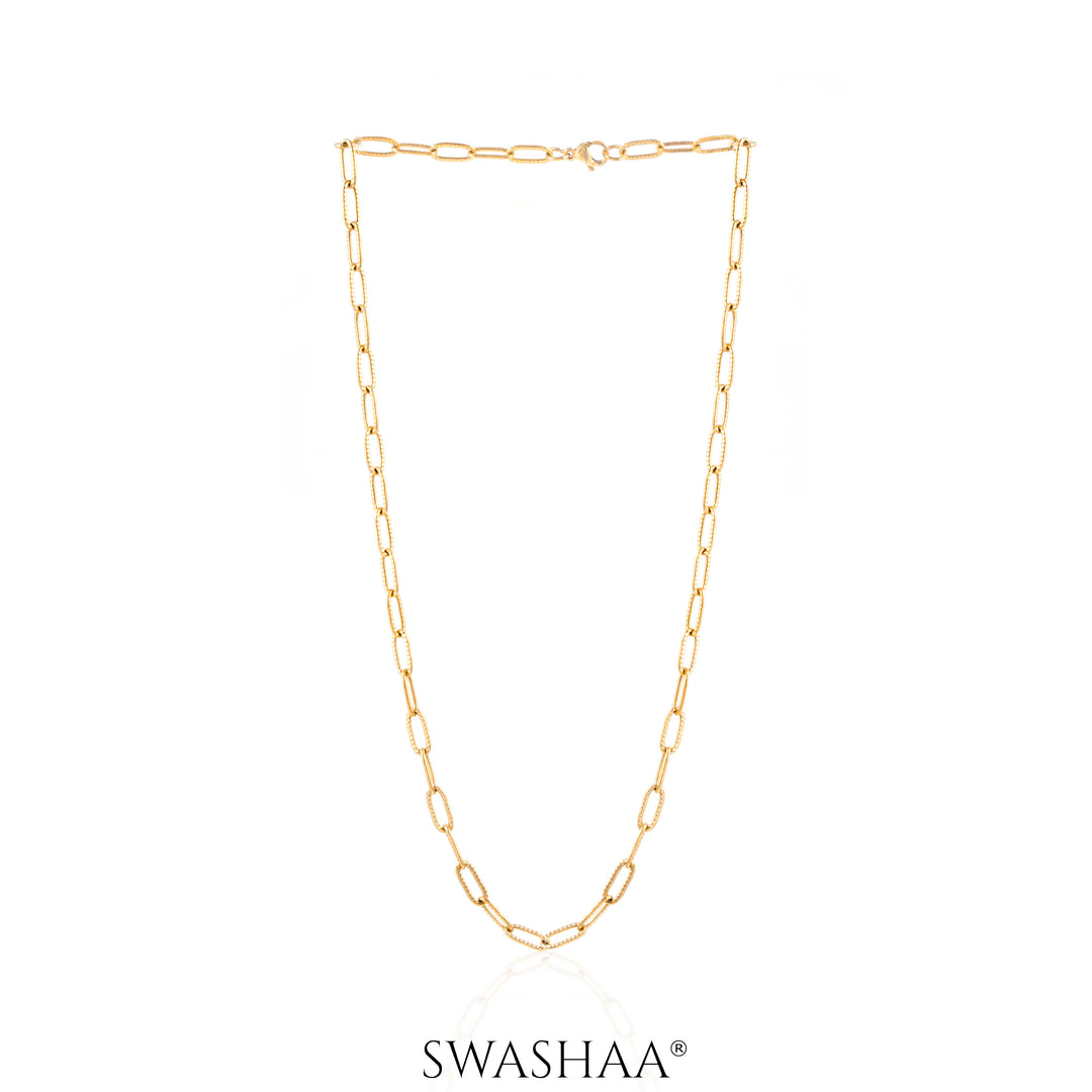 Iva Link 18K Gold Plated Chain