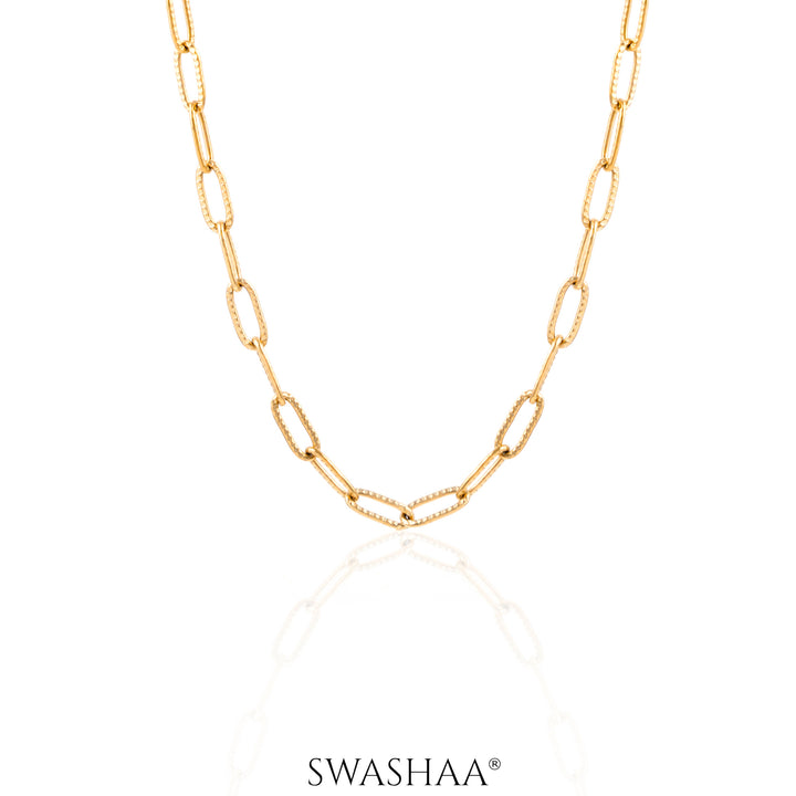 Iva Link 18K Gold Plated Chain