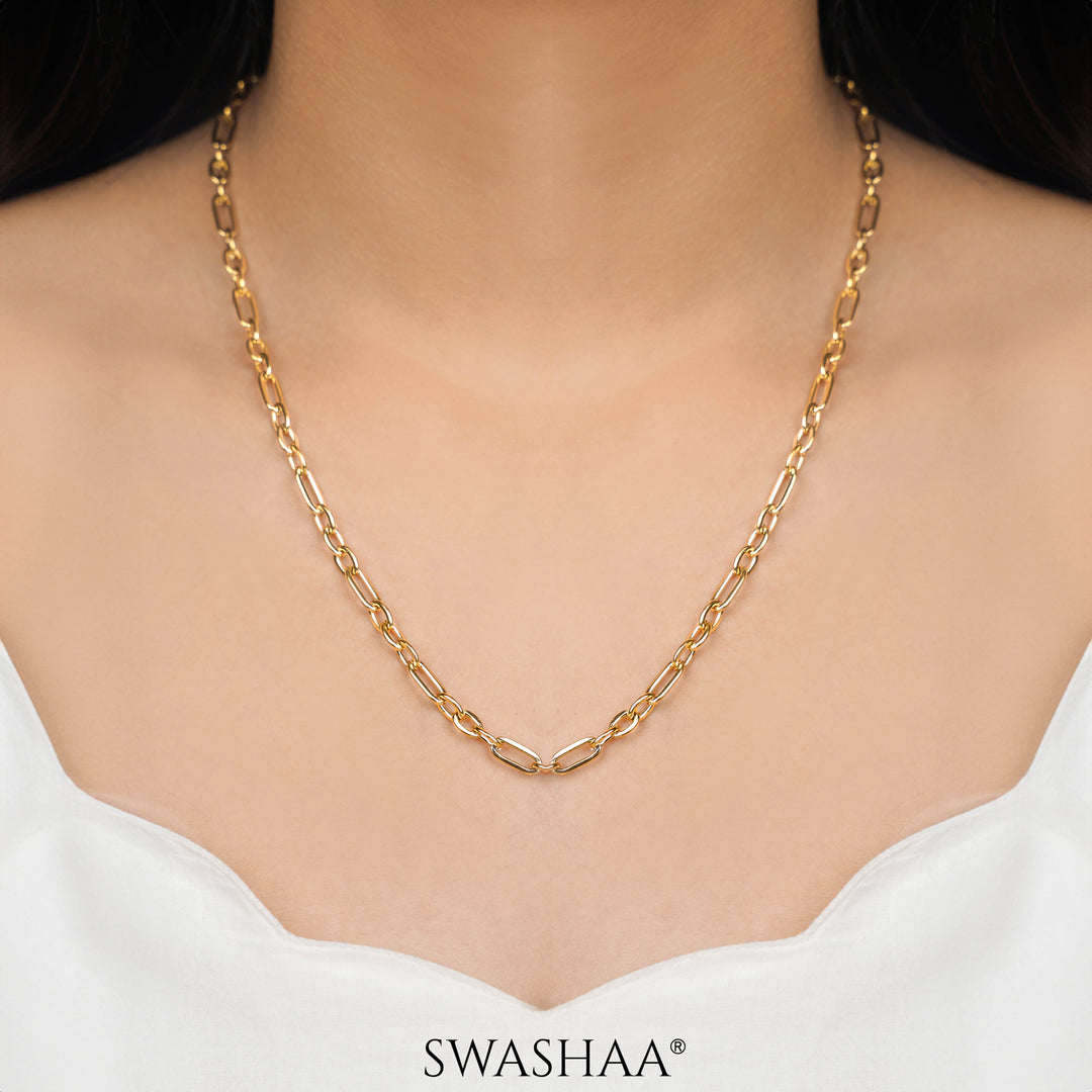 January 18K Gold Plated Chain