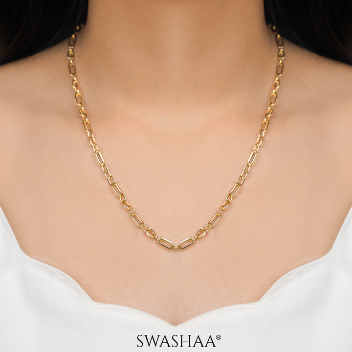 January 18K Gold Plated Chain