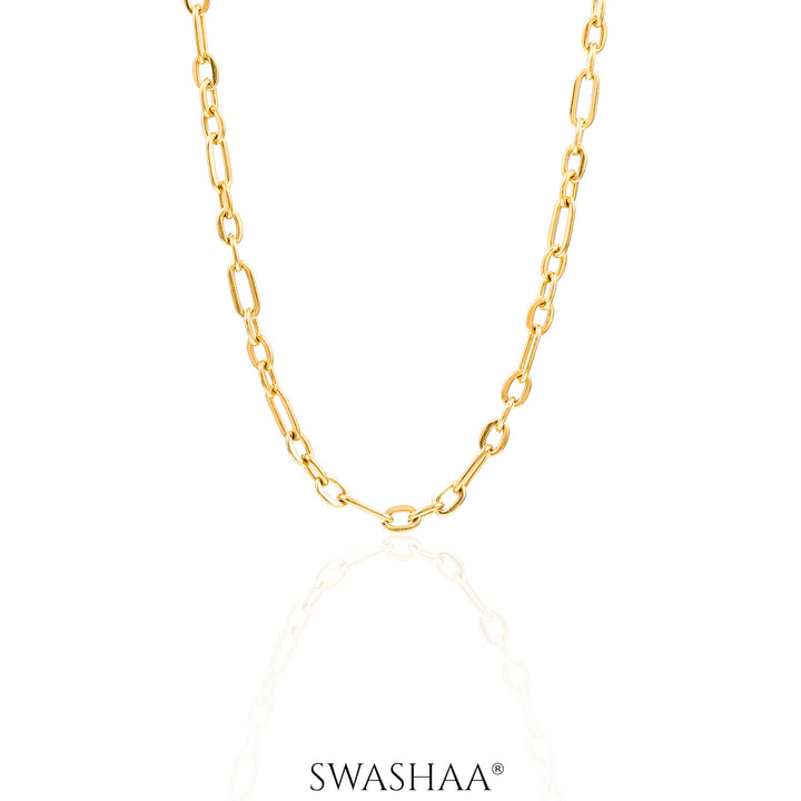 January 18K Gold Plated Chain