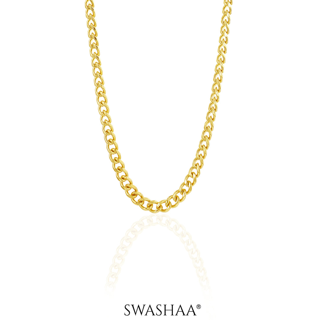 Jihaan 18K Gold Plated Chain