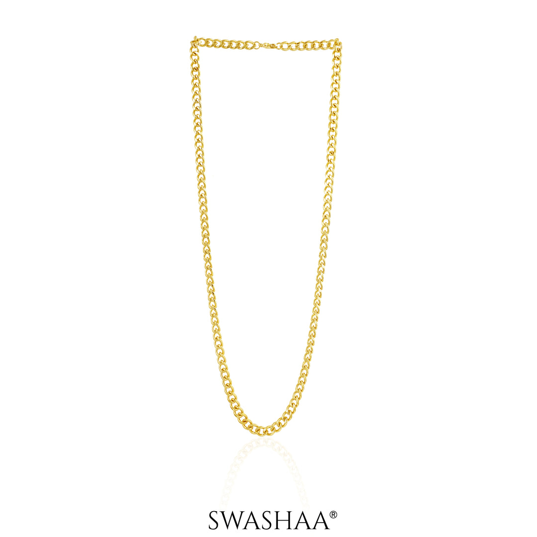 Jihaan 18K Gold Plated Chain