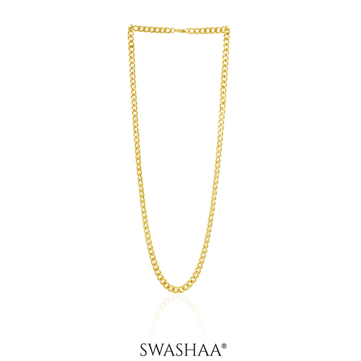 Jihaan 18K Gold Plated Chain